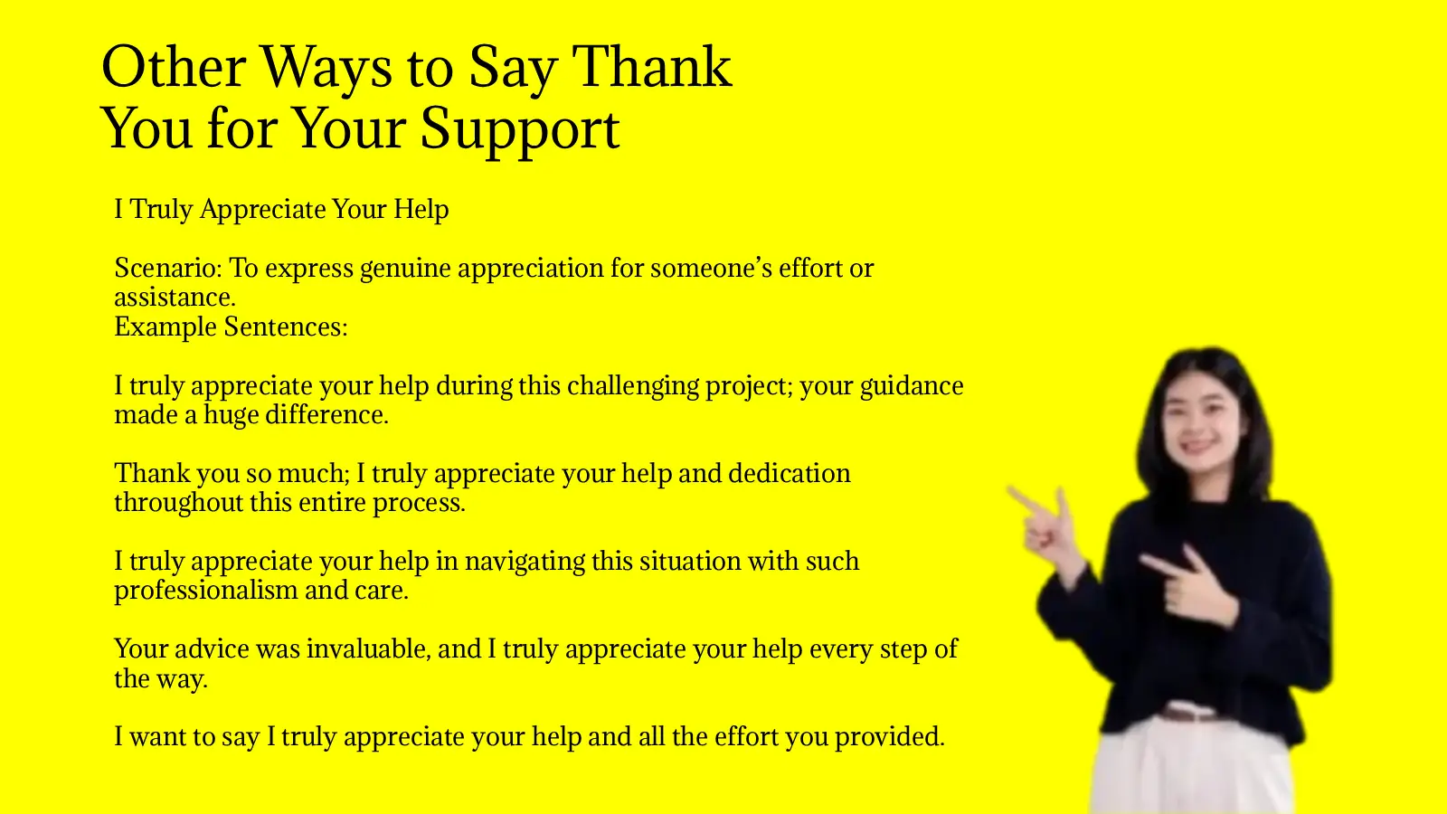 Other Ways to Say Thank You for Your Support