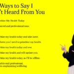 Other Ways to Say I Am Not Feeling Well to Your Boss