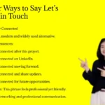 Other Ways to Say Let’s Keep in Touch