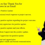Other Ways to Say Thank You for the Good News in an Email