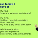 Other Ways to Say I Can’t Believe It