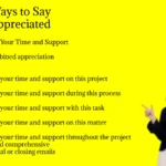 Other Ways to Say Much Appreciated