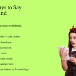 Other Ways to Say Never Mind