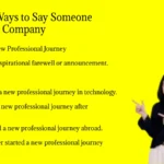 Other Ways to Say Someone Left the Company