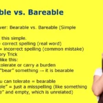Bearable vs. Bareable