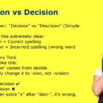 Decision vs Decision