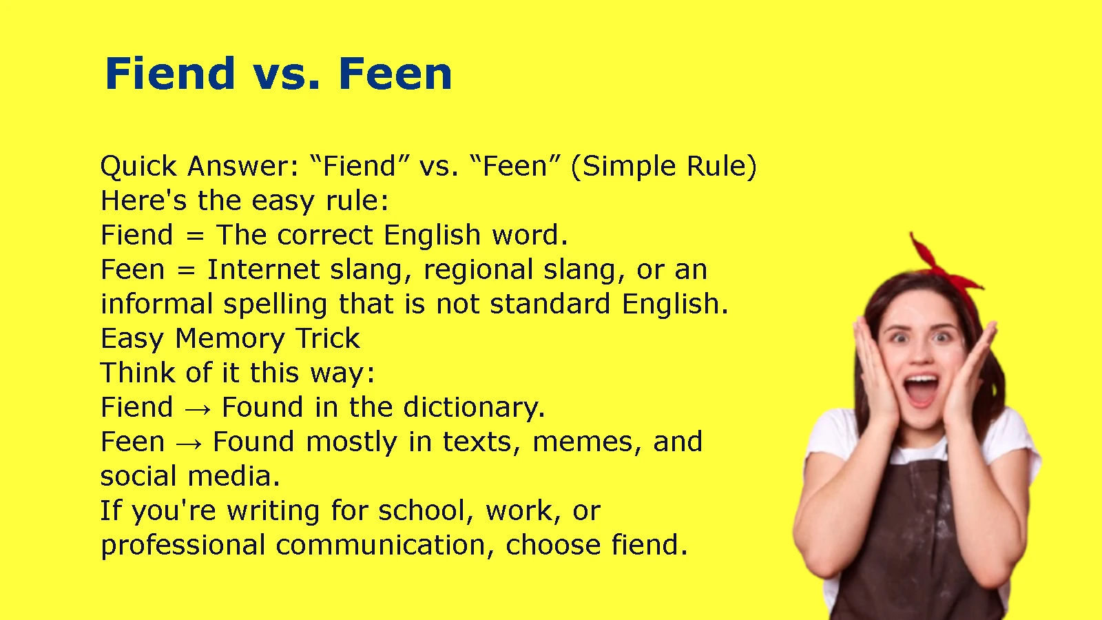 Fiend vs. Feen