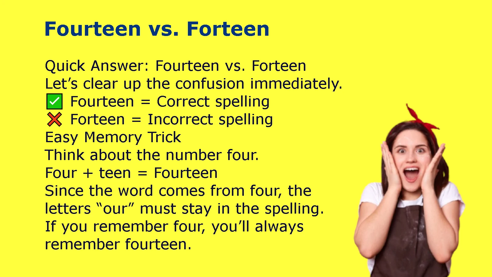 Fourteen vs. Forteen