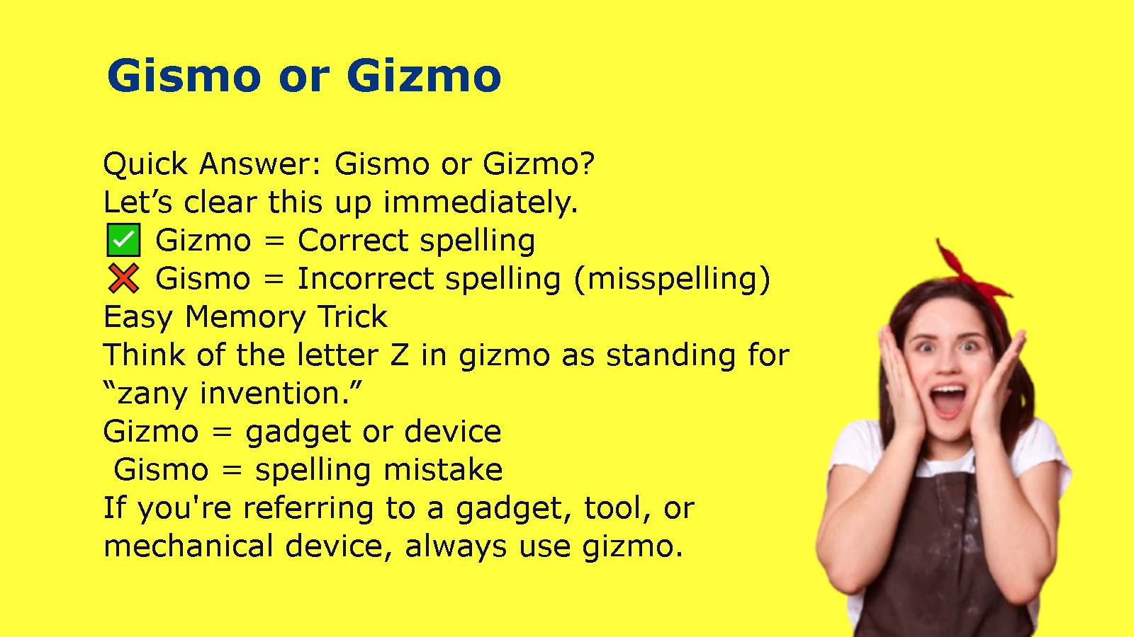 Gismo or Gizmo