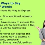 Other Ways to Say Out of Words