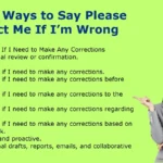 Other Ways to Say Please Correct Me If I’m Wrong