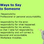 Other Ways to Say Sorry to Someone