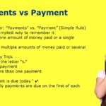 Payments vs Payment