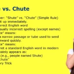 Shute vs. Chute