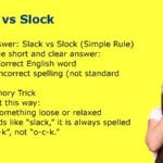 Slack vs. Slock