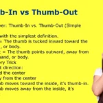 Thumb-In vs Thumb-Out