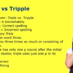 Triple vs Tripple