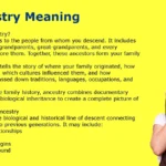Ancestry Meaning