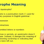 Apostrophe Meaning