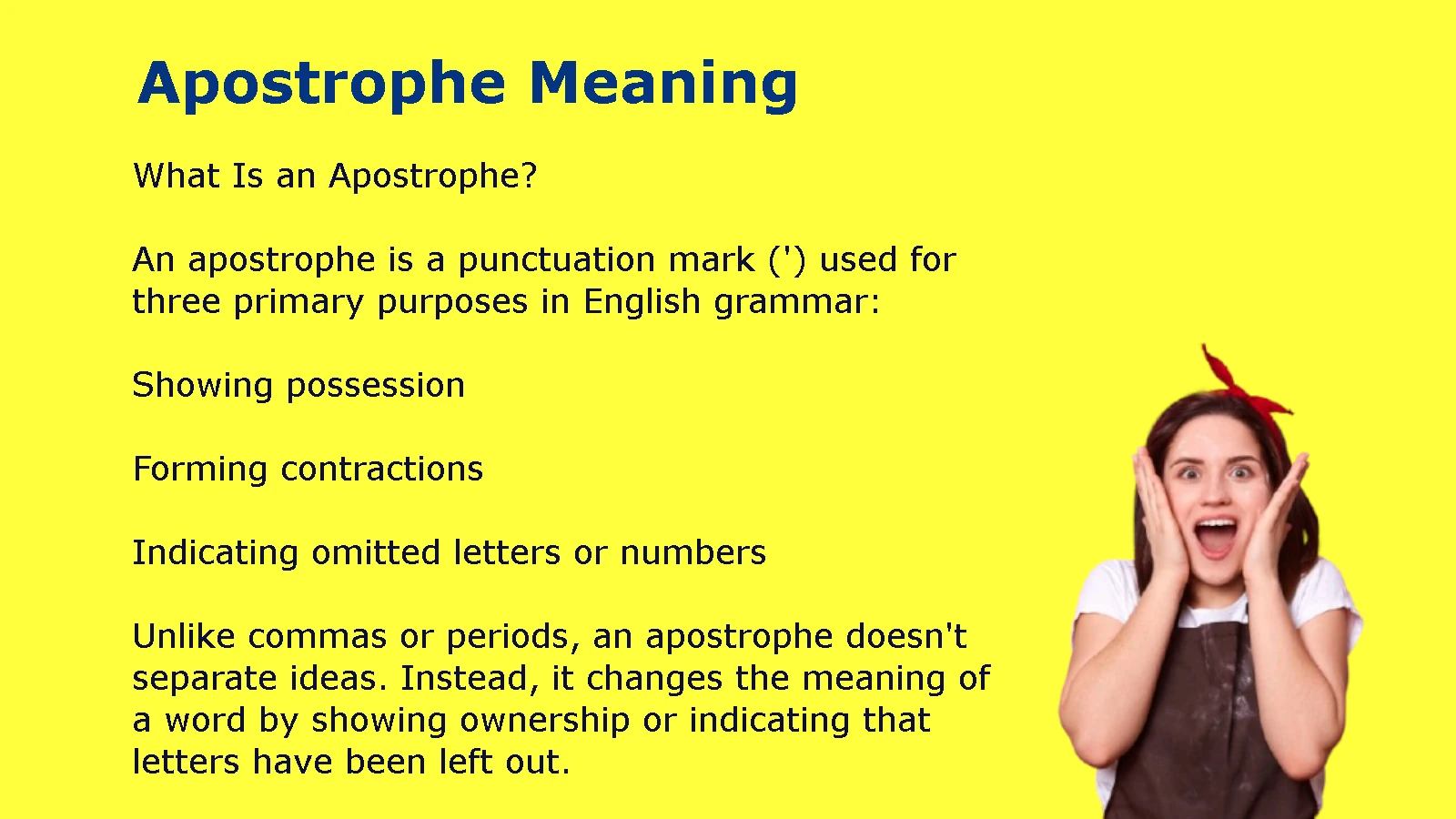 Apostrophe Meaning