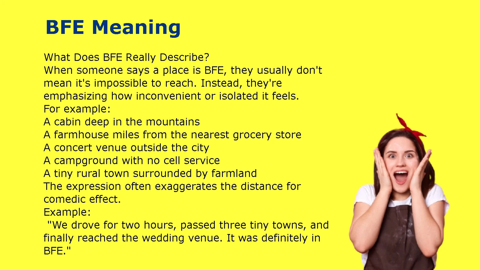 BFE Meaning