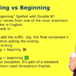 Begining vs Beginning