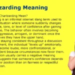 Charizarding Meaning