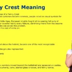 Family Crest Meaning