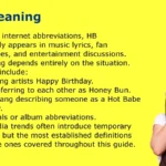 HB Meaning