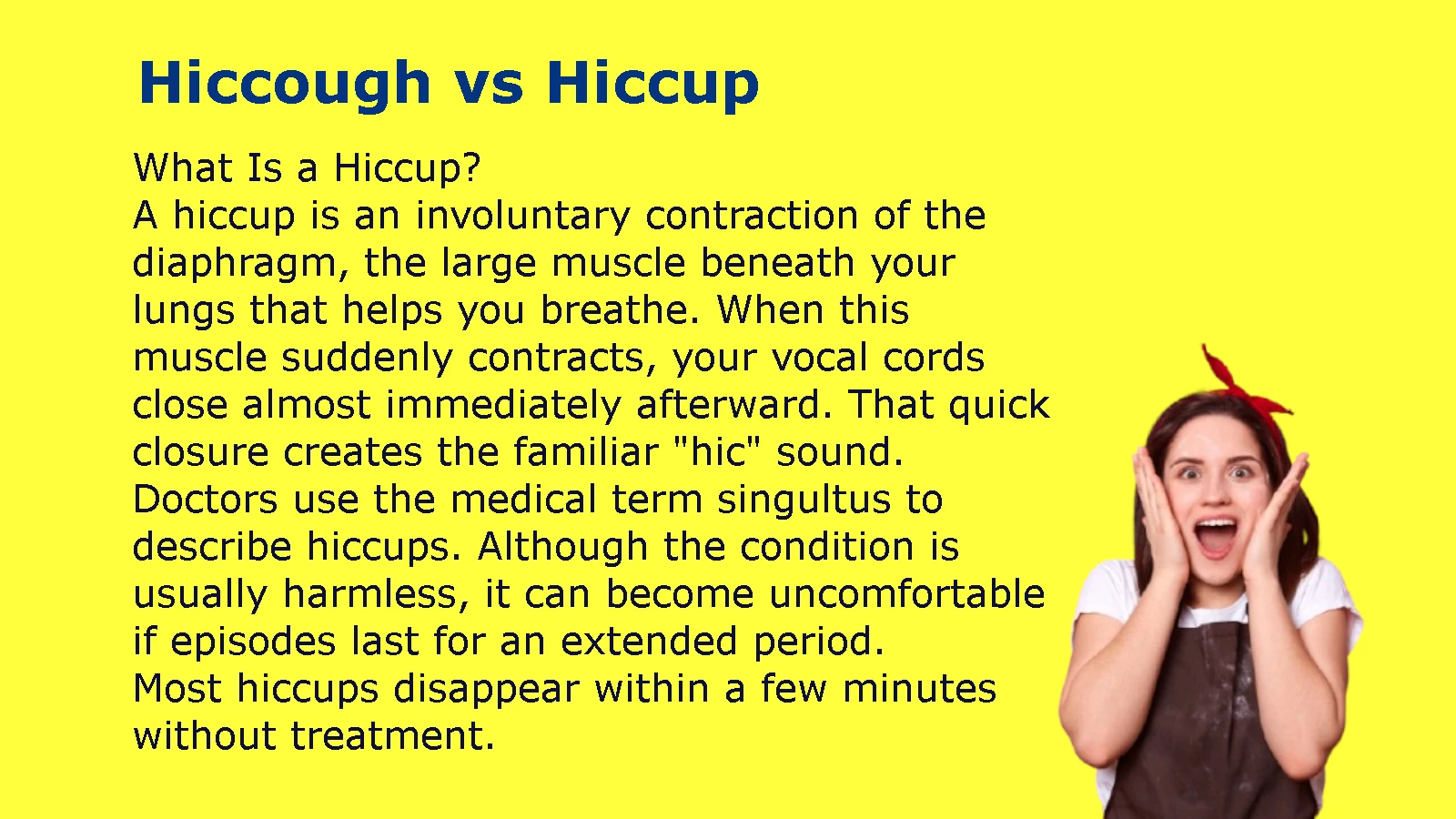 Hiccough vs Hiccup