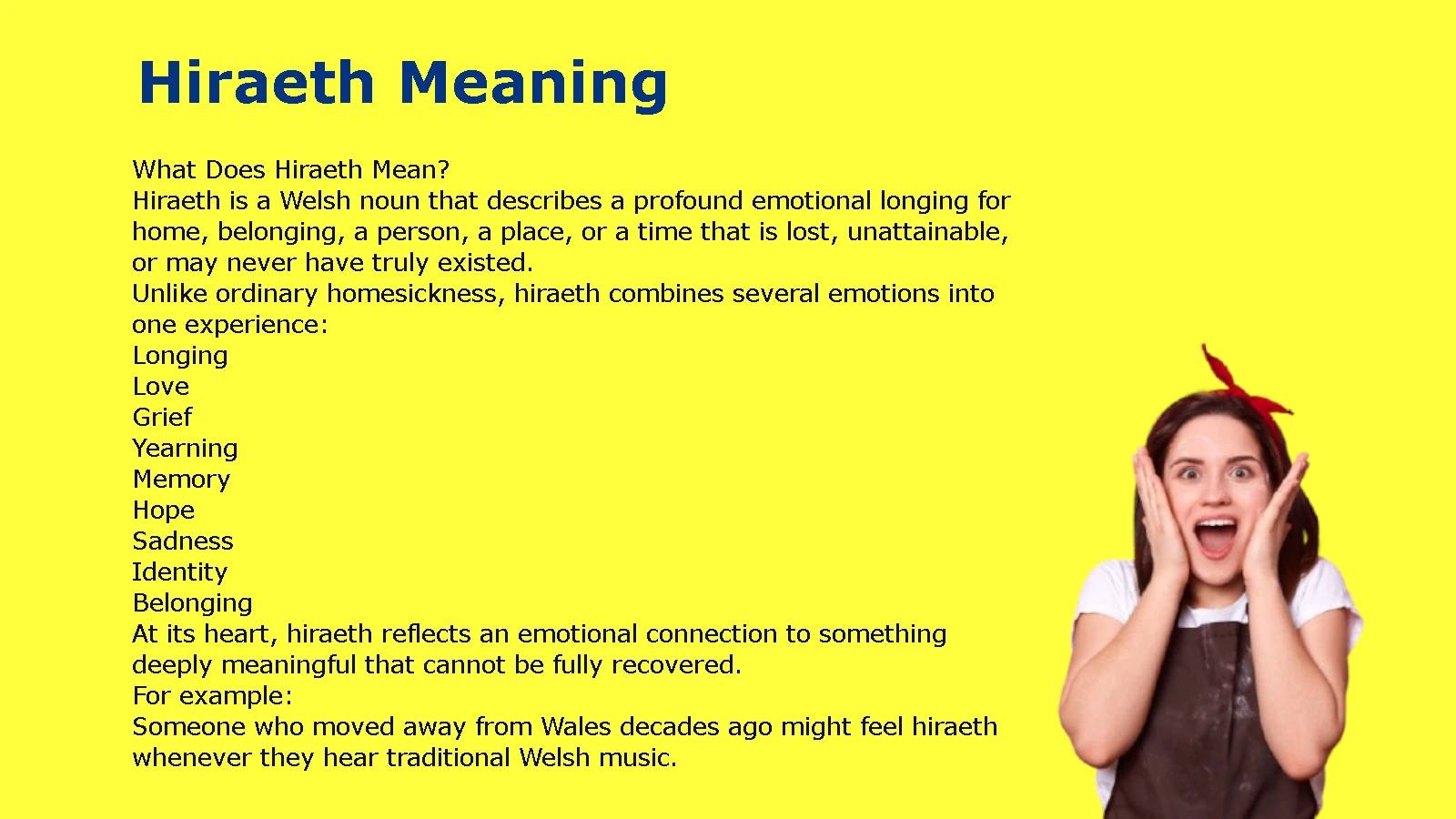 Hiraeth Meaning