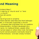 Kirkland Meaning