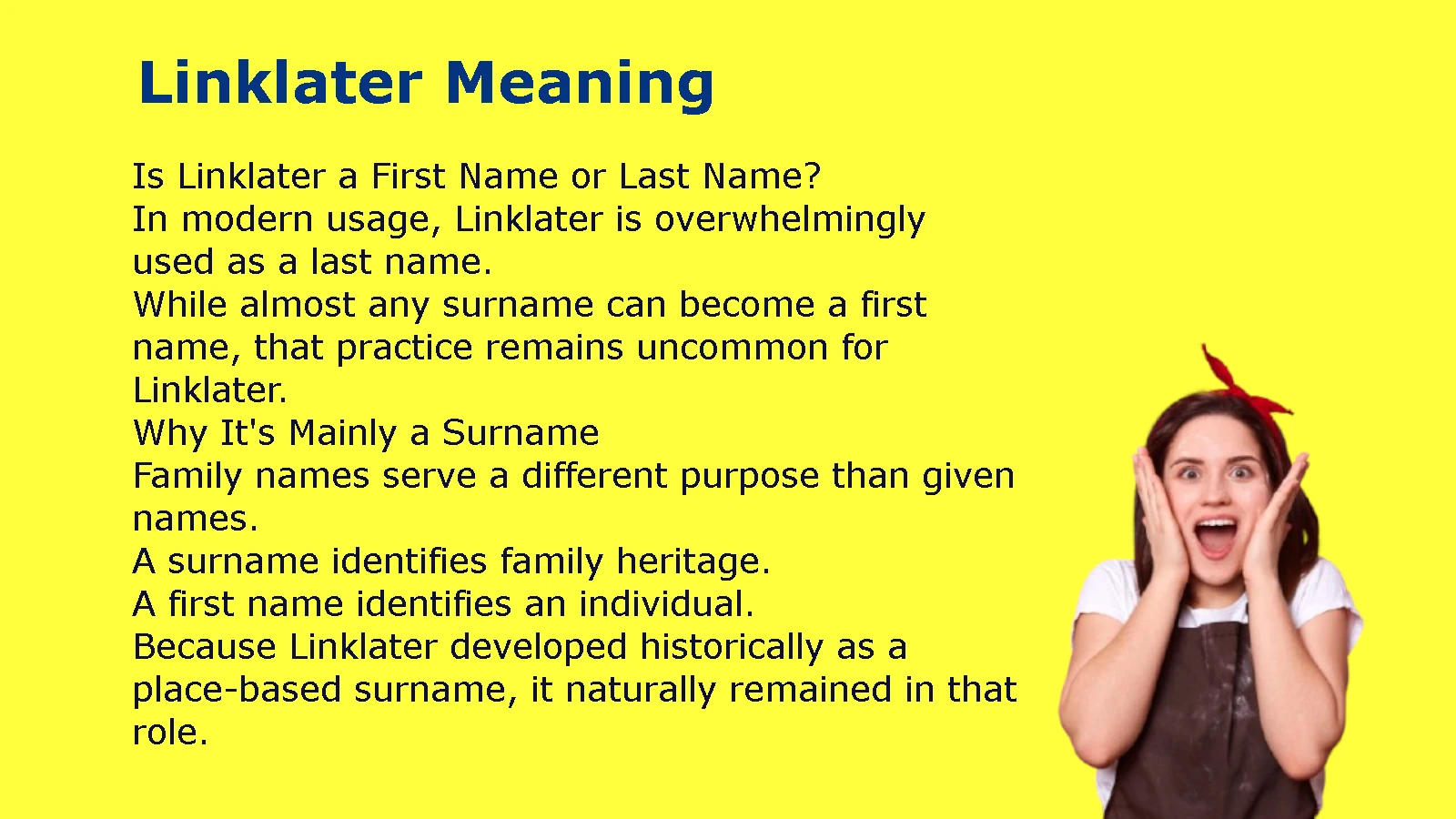 Linklater Meaning