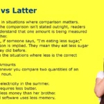 Little vs Less