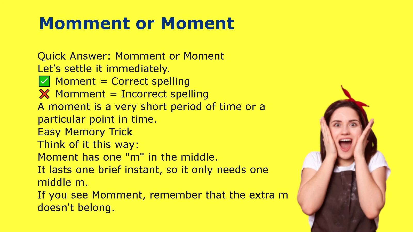 Momment or Moment