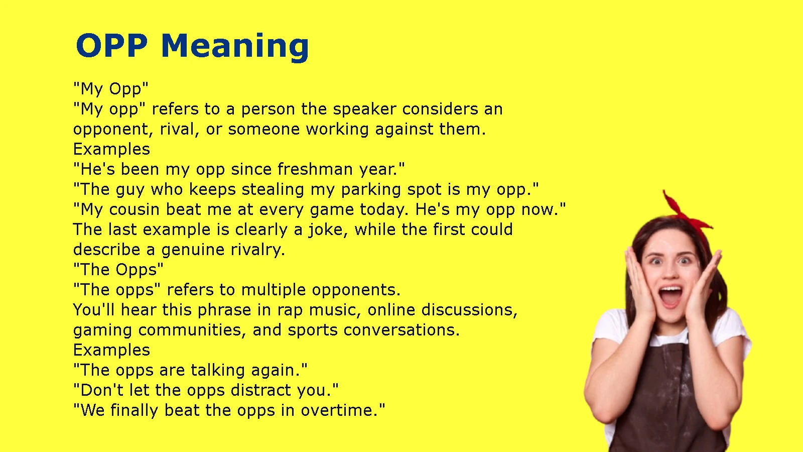 OPP Meaning