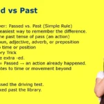 Passed vs Past