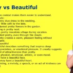 Pretty vs Beautiful
