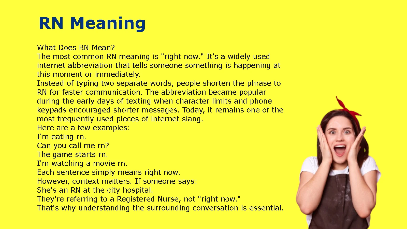 RN Meaning