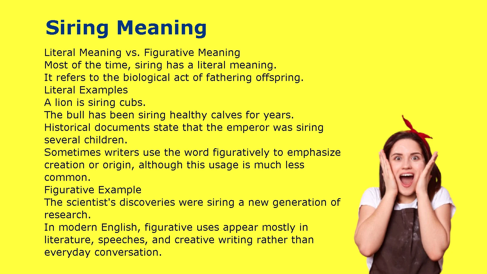 Siring Meaning