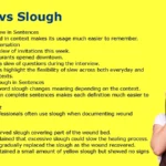 Slew vs Slough