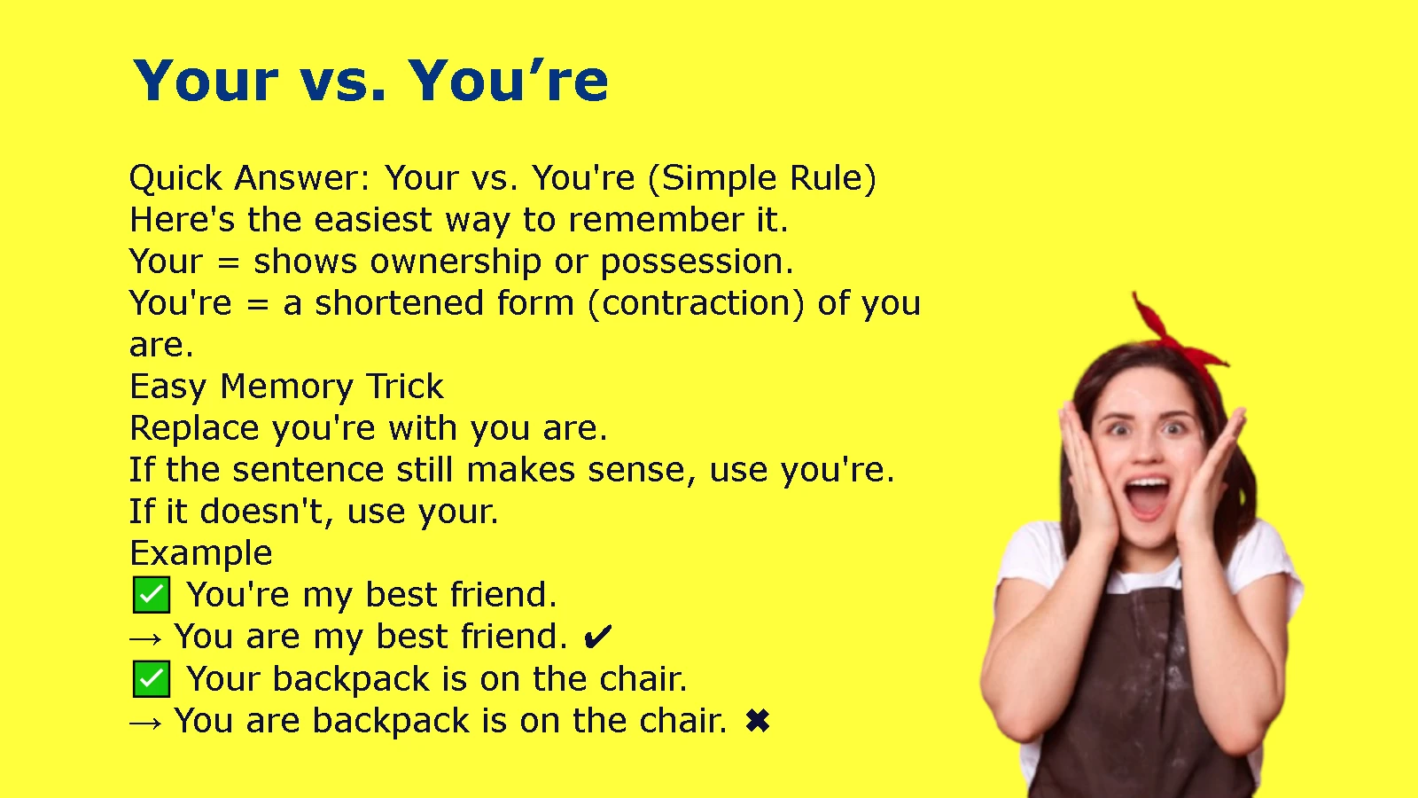 Your vs. You’re