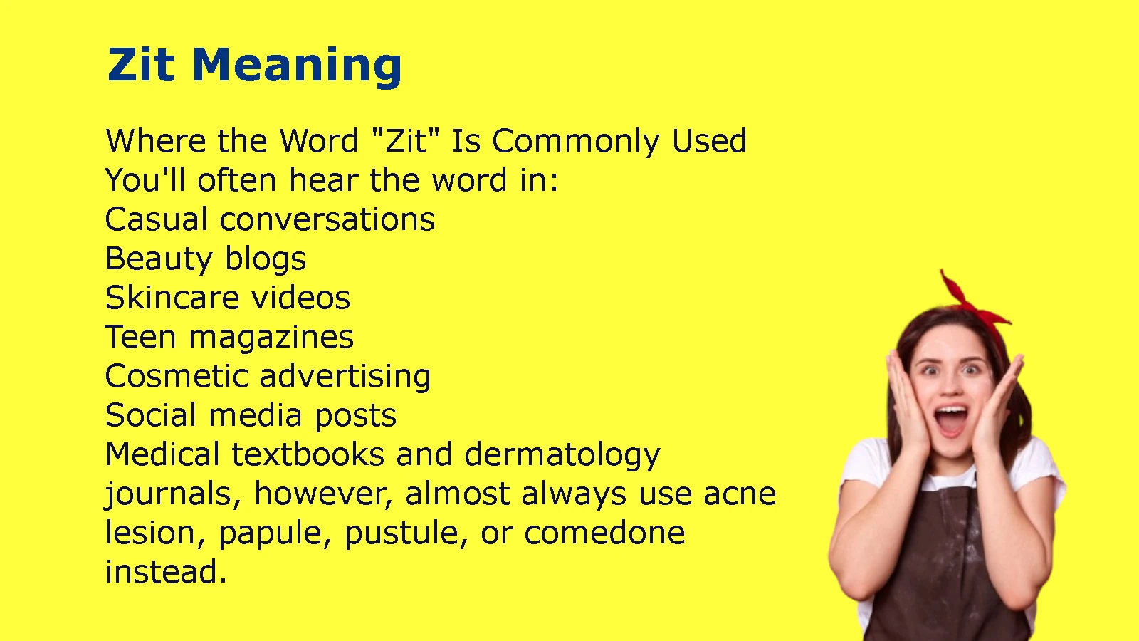 Zit Meaning